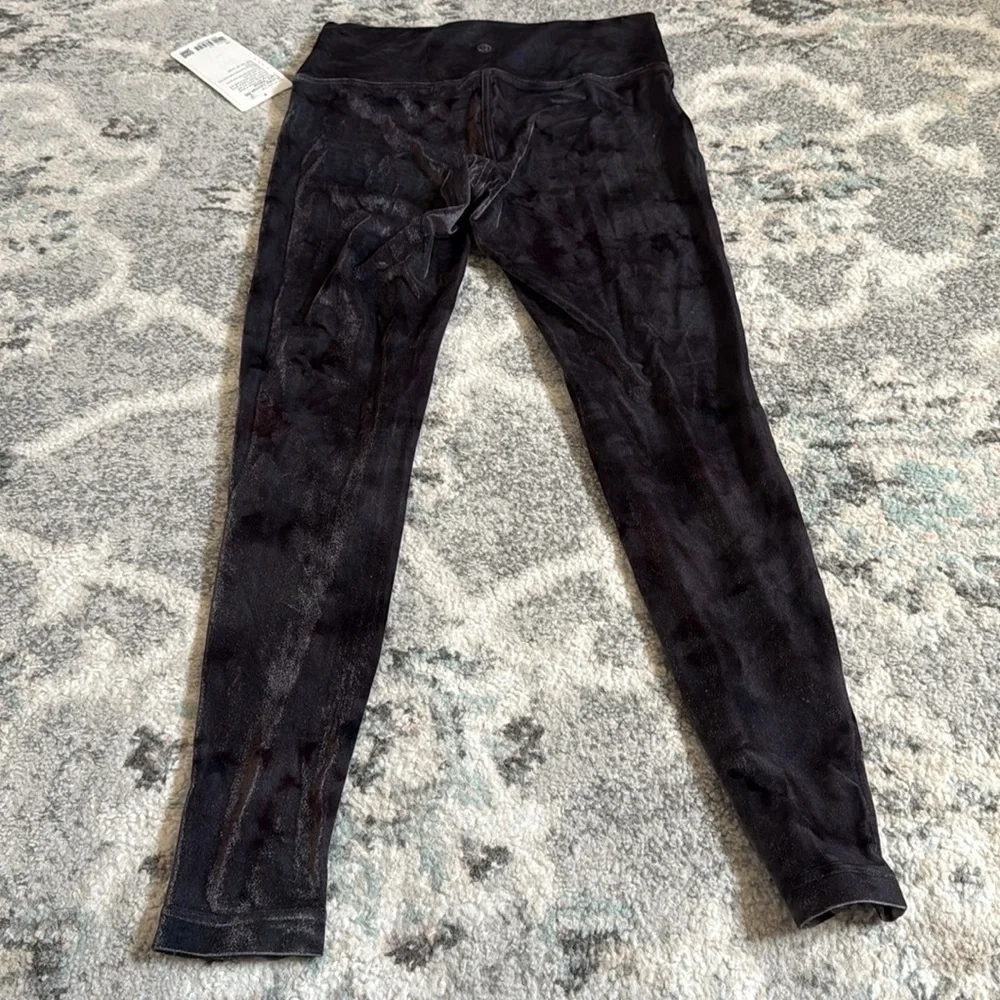 Lululemon Wunder Lounge HR leggings in Velour 28”
